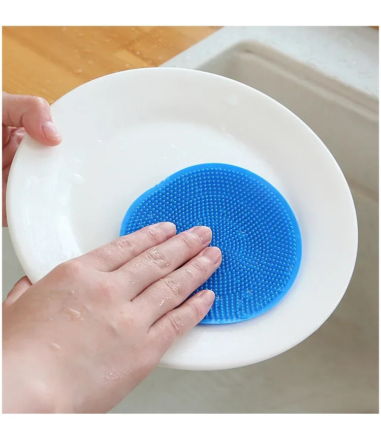 CleanFlex – Siliconen Afwasborstel & Multifunctionele Keukenspons