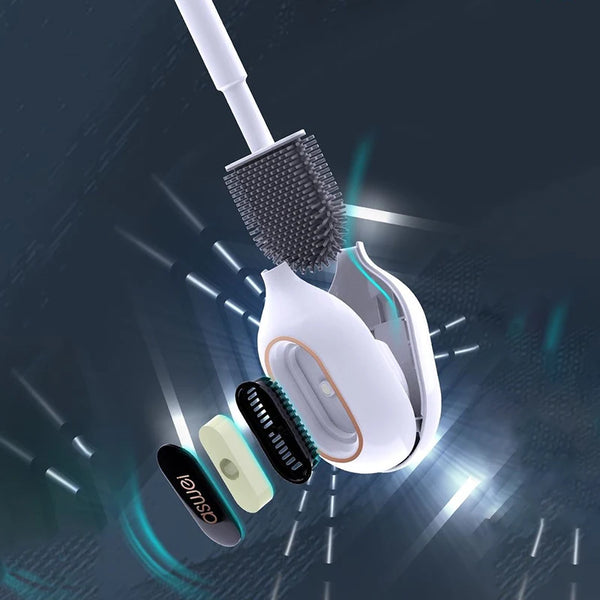 AromaBrush – Magnetische Geur Toiletborstel met Muurbevestiging