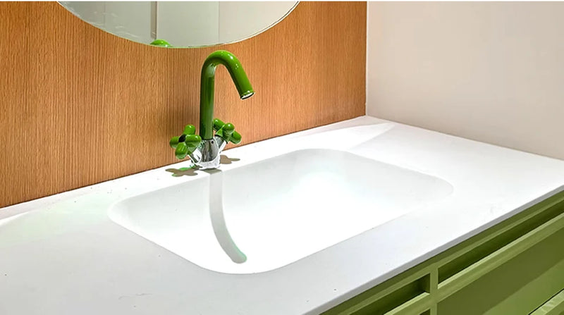 AUREVO Dubbele Handgreep Badkamerkraan