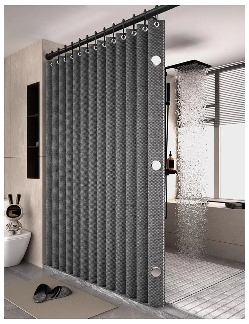 MagnaFold Opvouwbaar Douchegordijn met Magneten