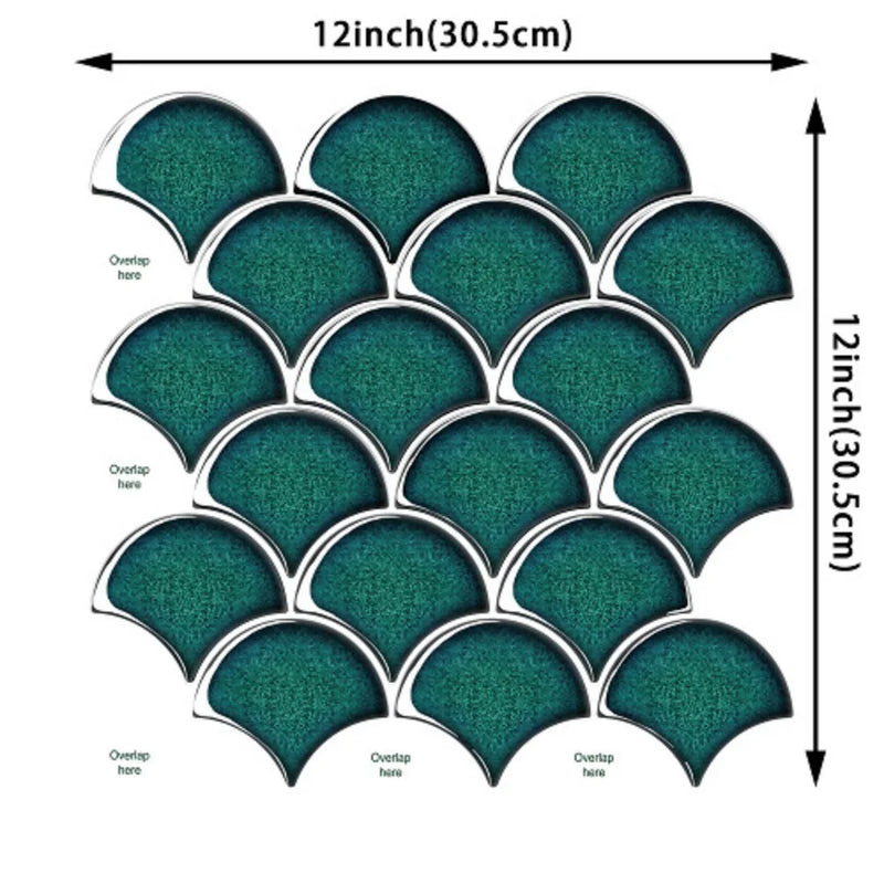 TileXpert Zelfklevende 3D Wandstickers