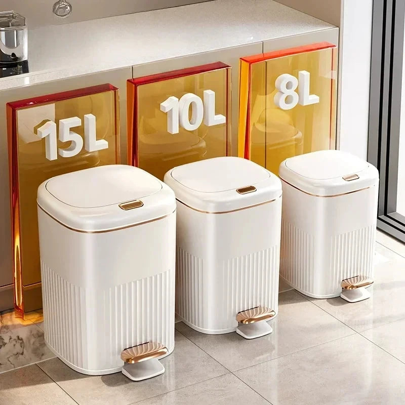 SilentStep Luxe Voetpedaal Prullenbak