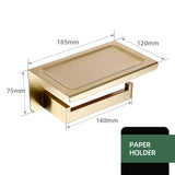 Badkamerhardware Set | RVS – Geborstelde Afwerking