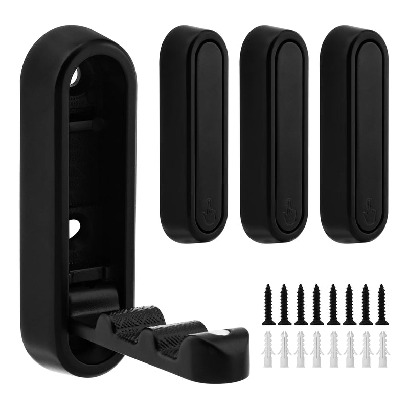 FoldMate 4-delige Set – Opklapbare Wandhaak van Zinklegering