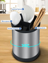 ChefPro – Luxe RVS Universeel Mesblok met Antibacteriële Eigenschappen