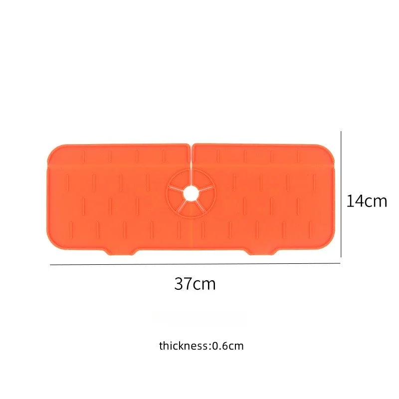 DripShield – Siliconen Kraan Absorberende Mat & Spatbescherming voor Keuken & Badkamer