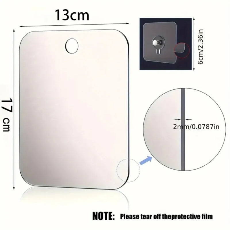 AQUAVIEW Anti-condens Douche Spiegel