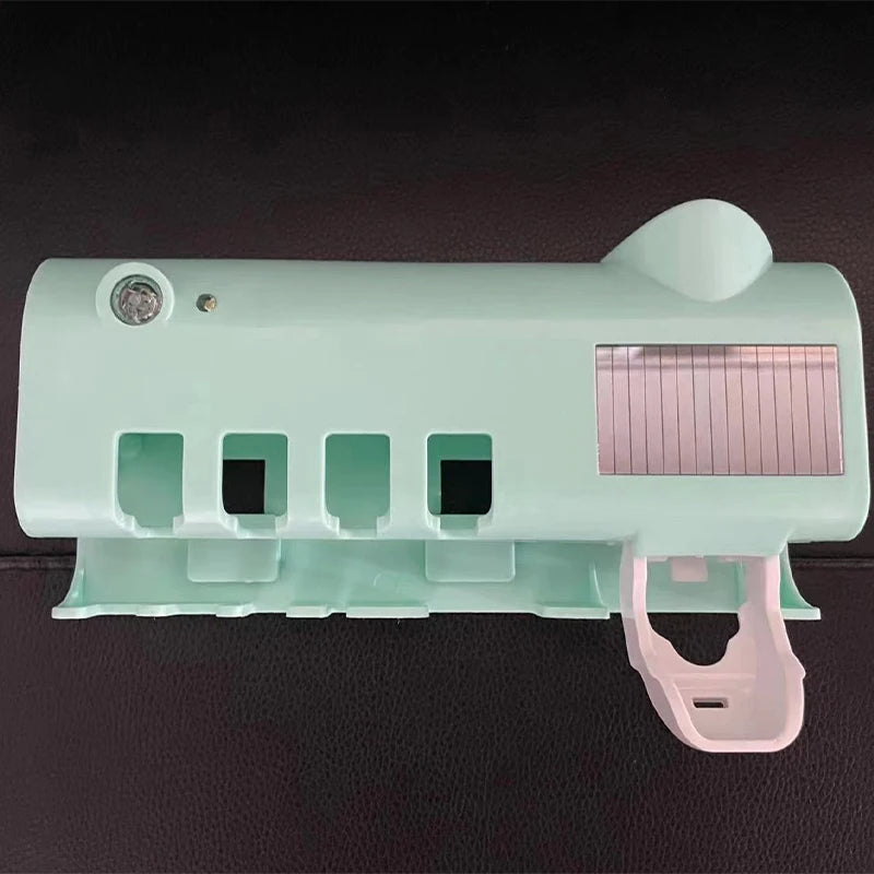 SolarBright UV Tandenborstelhouder met Tandpasta Dispenser