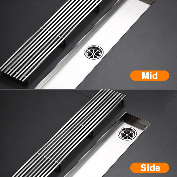 ProDrain Vierkante RVS Douchegoot – 20-50cm Anti-geur Vloerput met Deodorisatie