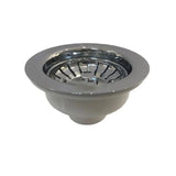 Keukenafvoerplug – 3,5 Inch | Antiek Messing | Gepolijste Afwerking | Koper