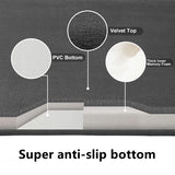 AquaVelours Super Absorberende Badmat – Ultra Antislip Deurmat van Koraalfluweel