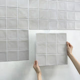 Zelfklevende 3D Wandtegels – PVC | Mat | Water- & Hittebestendig | 30 x 30 cm | 10 Vellen