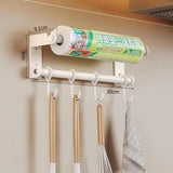 RVS Wandgemonteerde Lepelhouder – Keukenplank | Inclusief Schroeven | Wit of Grijs