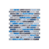 LuxeMarmer Zwart-Wit Marmerlook Wandstickers