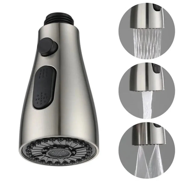 HydroFlex ProSpray – 3-standen Uittrekbare Keukensproeier Nozzle
