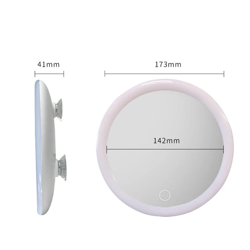 VisiLuxe 10X Vergrotende Make-up Spiegel met LED