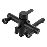 AquaFlex Wandkraan met Zijspuit – 360° Draai