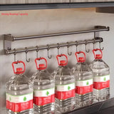 RVS Wandgemonteerde Lepelhouder – Keukenplank | Inclusief Schroeven | Wit of Grijs