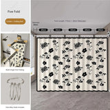 AquaExpand Uittrekbare Zuignap Douchegordijnstang