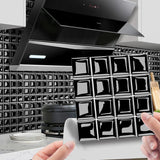 DecoMosaic 10-delige Set 3D Mozaïek Tegelstickers