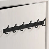 Luxe BlackHook Aluminium Wandkapstok