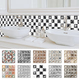 DecoMosaic 10-delige Set 3D Mozaïek Tegelstickers