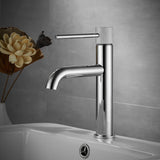 Zwarte Wastafelkraan | Messing | Enkele Handgreep – Modern & Elegant