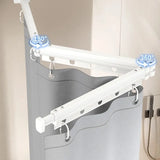 EasyTimes 2025 Opvouwbare Douchegordijn Set