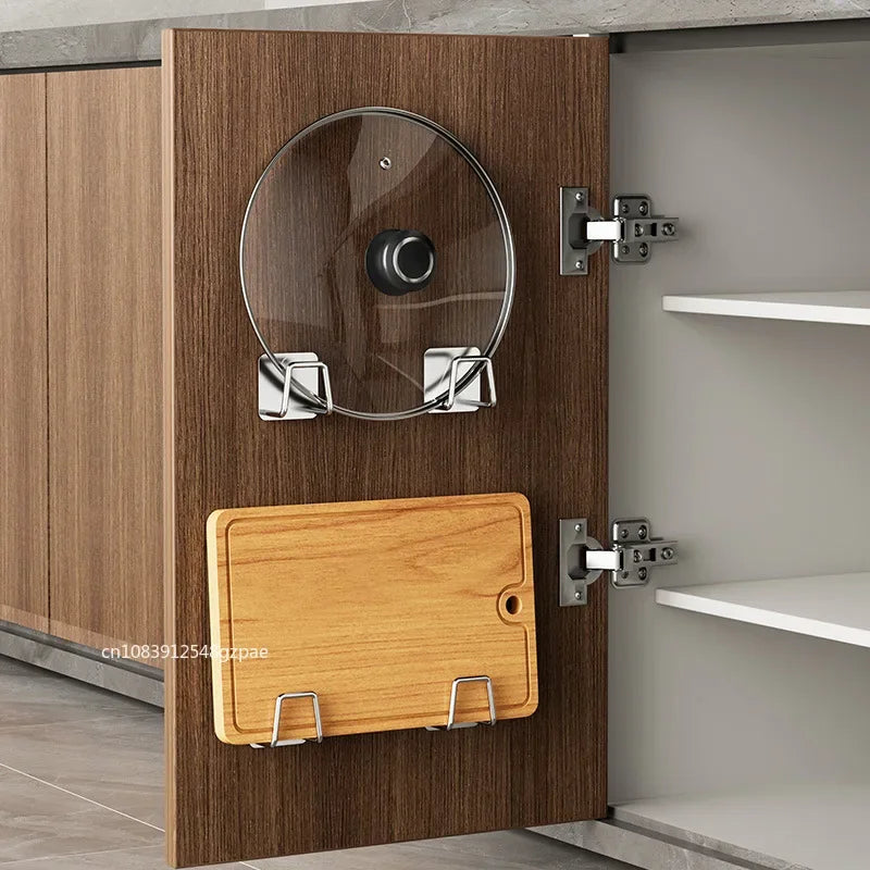 StickDry RVS Sponshouder – Zelfklevende Organizer voor Goothoek & Keukenaccessoires