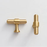 NurlinLux Massief Messing Franse T-Bar Handgrepen