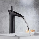 Luxe waterval wastafelkraan