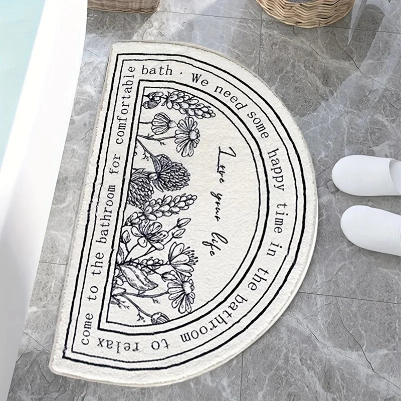 SoftStep Memory Foam Badmat – Antislip, Sneldrogend & Wasbaar – Voor Badkamer of Toilet