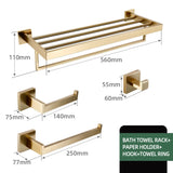 Luxe badkamer handdoekhouder