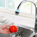 Kraan Waterfilter – ABS met Medische Steen | Voor Keuken & Badkamer