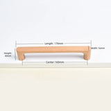 Houten Meubelknop – Beuken- of Walnoothout | Schattig Design | Inclusief Schroeven