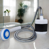AquaNomad Draagbare Douchepomp voor Camping – Handbediende Outdoor Douche voor Reizen, Strand & Huisdieren
