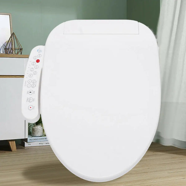 AquaLuxe SmartBidet – Automatisch Spoelend & Droogt met Verwarmde Zitting en Zelfreinigende Nozzles