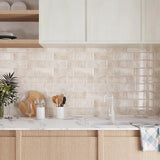 ABPP Beige Stone Subway Tegelstickers