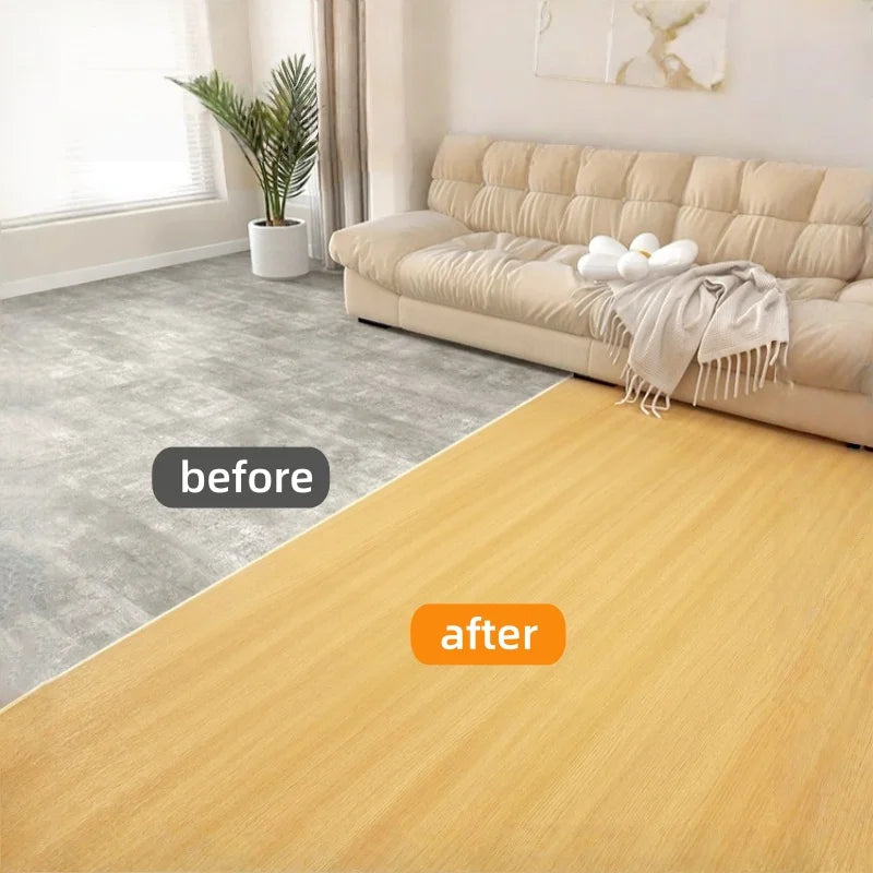 WoodStyle Luxe – Imitatie Houtnerf Vloersticker