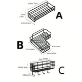 WallPro – Muurbevestigde Hoek Badkamer- & Keukenplank