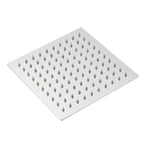 Vierkante Regendouchekop | Roestvrij Staal| Hoge Druk | Plafondmontage