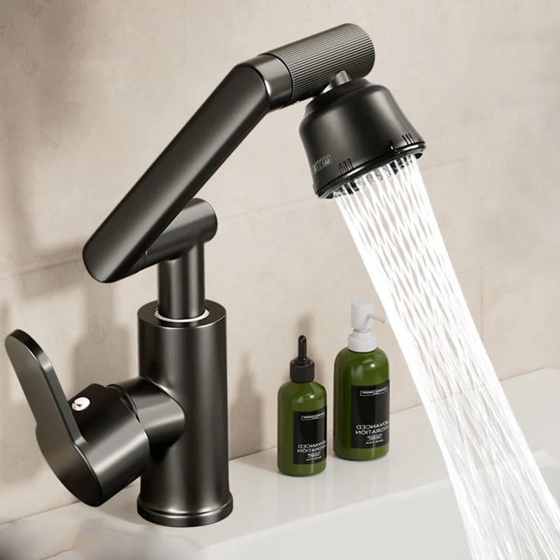 AquaFlex 360° Universele Wastafelkraan