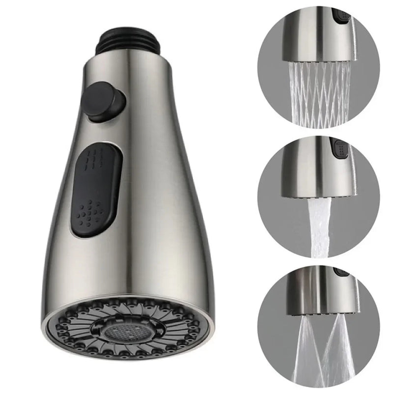 HydroFlex ProSpray – 3-standen Uittrekbare Keukensproeier Nozzle