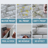 WoodEase Luxe – Houten Look Peel & Stick Wandtegels