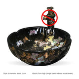 Handgeschilderde Keramische Waskom | Rond | 9L