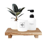 RustiTray – Houten Verhoogde Decoratieve Opbergstandaard