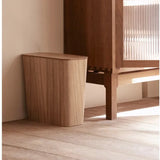 EcoPress Houten Afvalbak met Deksel