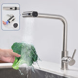 SteelFlex Gun Gray Uittrekbare Keukenkraan