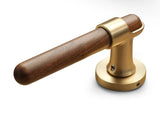 Walnoir Retro Houten Deurslot