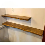 TimberEdge Rustieke Massief Houten Zwevende Plank